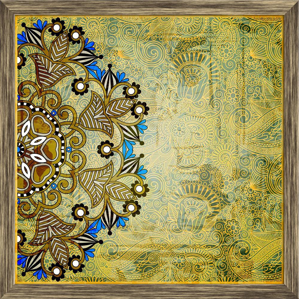 Pitaara Box Ornamental Circle D3 Canvas Painting Synthetic Frame-Paintings Synthetic Framing-PBART16513887AFF_FW_L-Image Code 5001787 Vishnu Image Folio Pvt Ltd, IC 5001787, Pitaara Box, Paintings Synthetic Framing, Abstract, Digital Art, ornamental, circle, d3, canvas, painting, synthetic, frame, template, floral, background, framed canvas print, wall painting for living room with frame, canvas painting for living room, artzfolio, poster, framed canvas painting, wall painting with frame, canvas painting wi