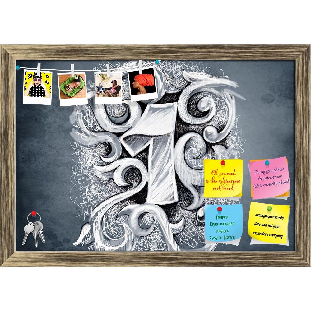 ArtzFolio One Number Tattoo Art Printed Bulletin Board Notice Pin Board Soft Board | Framed-Bulletin Boards Framed-AZSAO16549665BLB_FR_L-Image Code 5001801 Vishnu Image Folio Pvt Ltd, IC 5001801, ArtzFolio, Bulletin Boards Framed, Vintage, Fine Art Reprint, one, number, tattoo, art, printed, bulletin, board, notice, pin, soft, framed, sketch, hand, made, pin up board, push pin board, extra large cork board, big pin board, notice board, small bulletin board, cork board, wall notice board, giant cork board, b