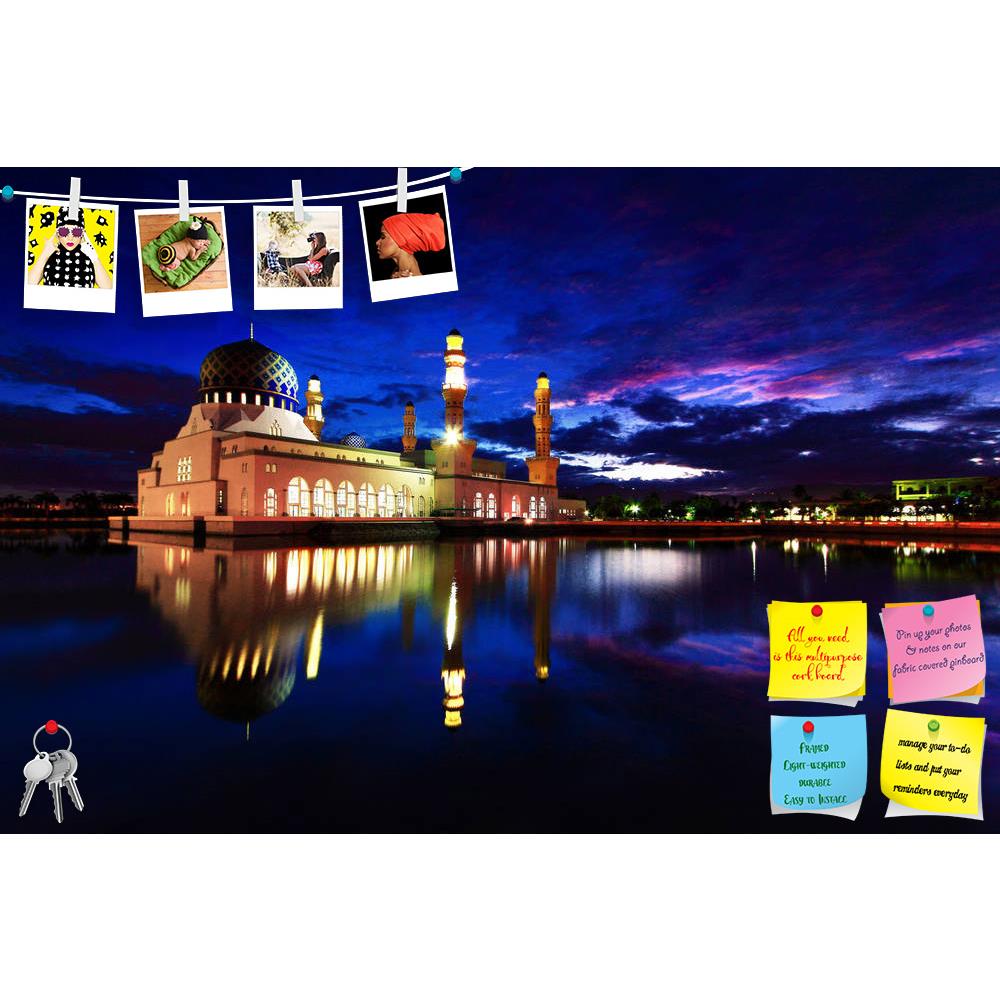 ArtzFolio Floating Mosque Printed Bulletin Board Notice Pin Board Soft Board | Frameless-Bulletin Boards Frameless-AZSAO16580478BLB_FL_L-Image Code 5001808 Vishnu Image Folio Pvt Ltd, IC 5001808, ArtzFolio, Bulletin Boards Frameless, Places, Religious, Photography, floating, mosque, printed, bulletin, board, notice, pin, soft, frameless, pin up board, push pin board, extra large cork board, big pin board, notice board, small bulletin board, cork board, wall notice board, giant cork board, bulletin board, of