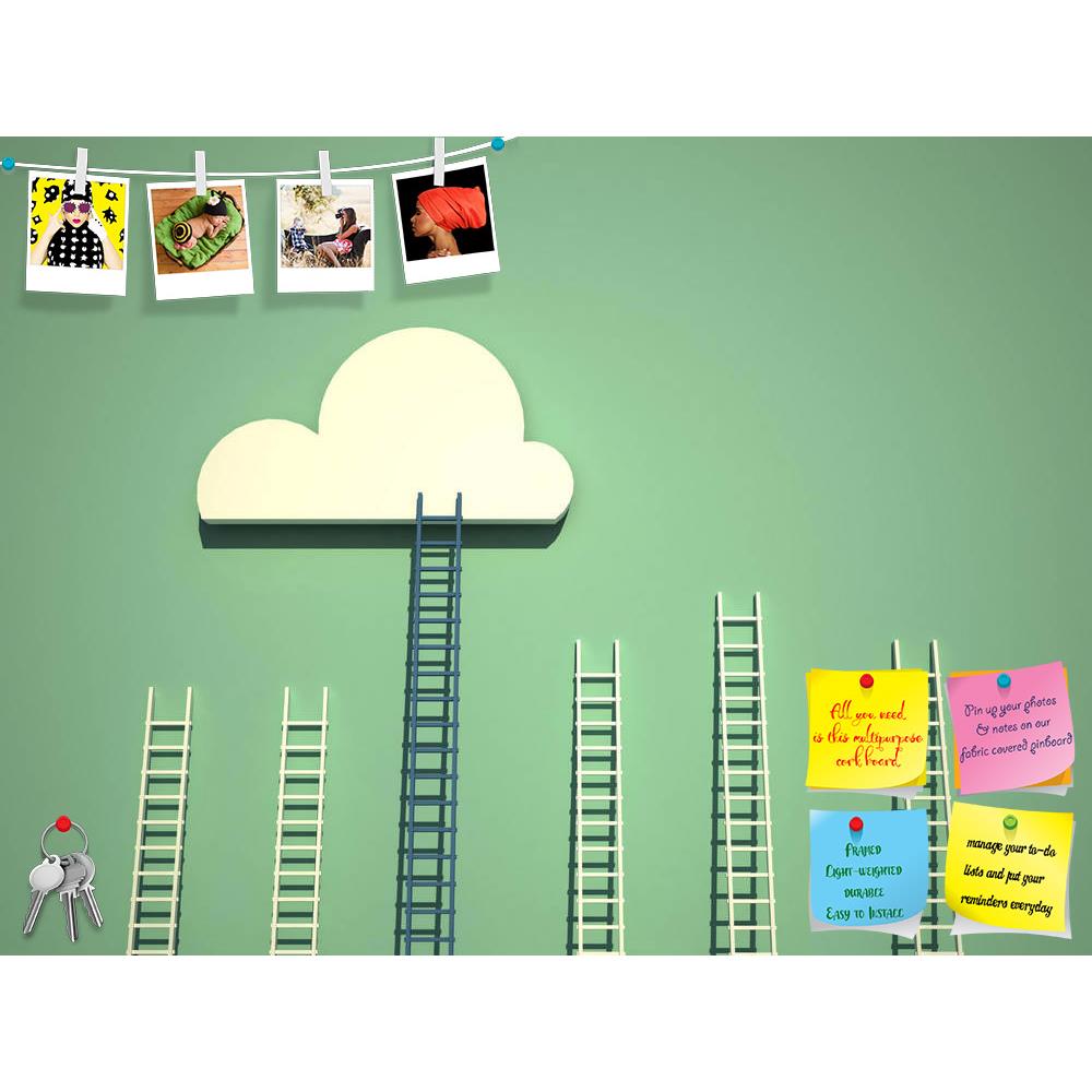 ArtzFolio Ladders Concept Printed Bulletin Board Notice Pin Board Soft Board | Frameless-Bulletin Boards Frameless-AZSAO16600760BLB_FL_L-Image Code 5001812 Vishnu Image Folio Pvt Ltd, IC 5001812, ArtzFolio, Bulletin Boards Frameless, Conceptual, Kids, Digital Art, ladders, concept, printed, bulletin, board, notice, pin, soft, frameless, pin up board, push pin board, extra large cork board, big pin board, notice board, small bulletin board, cork board, wall notice board, giant cork board, bulletin board, off