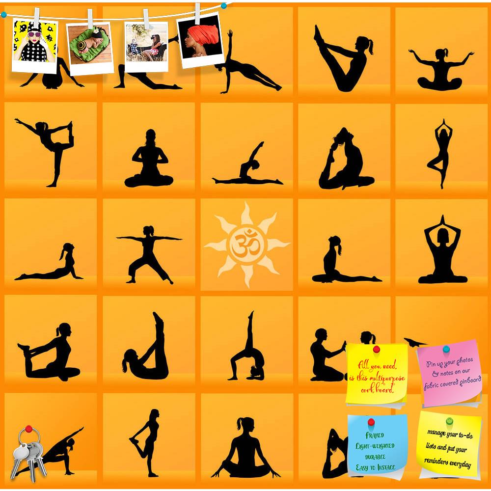 ArtzFolio Yoga Poses D1 Printed Bulletin Board Notice Pin Board Soft Board | Frameless-Bulletin Boards Frameless-AZSAO16604263BLB_FL_L-Image Code 5001813 Vishnu Image Folio Pvt Ltd, IC 5001813, ArtzFolio, Bulletin Boards Frameless, Religious, Traditional, Digital Art, yoga, poses, d1, printed, bulletin, board, notice, pin, soft, frameless, collage, pin up board, push pin board, extra large cork board, big pin board, notice board, small bulletin board, cork board, wall notice board, giant cork board, bulleti