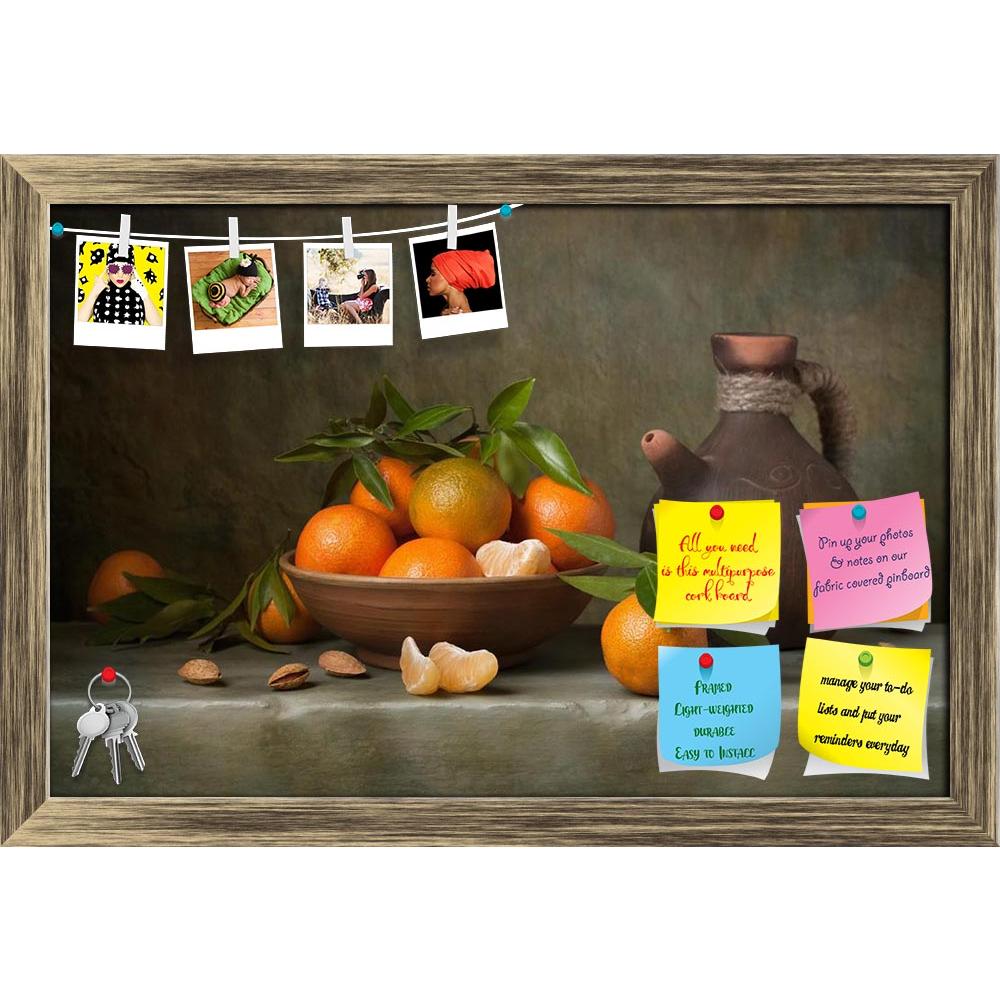 ArtzFolio Still Life With Tangerines & Jug Printed Bulletin Board Notice Pin Board Soft Board | Framed-Bulletin Boards Framed-AZSAO16648044BLB_FR_L-Image Code 5001815 Vishnu Image Folio Pvt Ltd, IC 5001815, ArtzFolio, Bulletin Boards Framed, Food & Beverage, Still Life, Photography, still, life, with, tangerines, jug, printed, bulletin, board, notice, pin, soft, framed, pin up board, push pin board, extra large cork board, big pin board, notice board, small bulletin board, cork board, wall notice board, gia