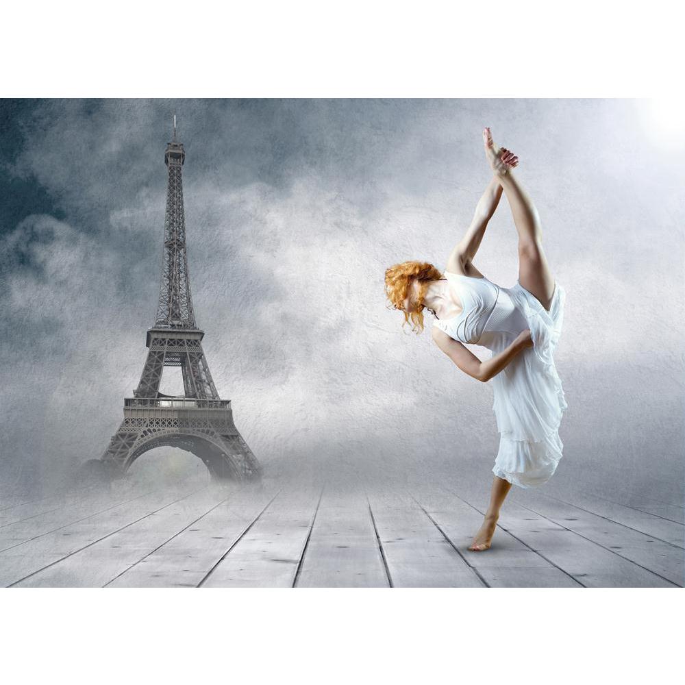 Woman Dancer in Front of The Eifel Tower Canvas Painting Synthetic Frame-Paintings MDF Framing-AFF_FR-IC 5001817 IC 5001817, Automobiles, Black and White, Dance, Music and Dance, People, Transportation, Travel, Vehicles, White, woman, dancer, in, front, of, the, eifel, tower, canvas, painting, synthetic, frame, action, active, agility, artist, attractive, balance, ballerina, ballet, beautiful, behavior, cheerful, classical, dress, elegance, exercise, female, flexibility, fly, girl, grace, isolated, joy, jum