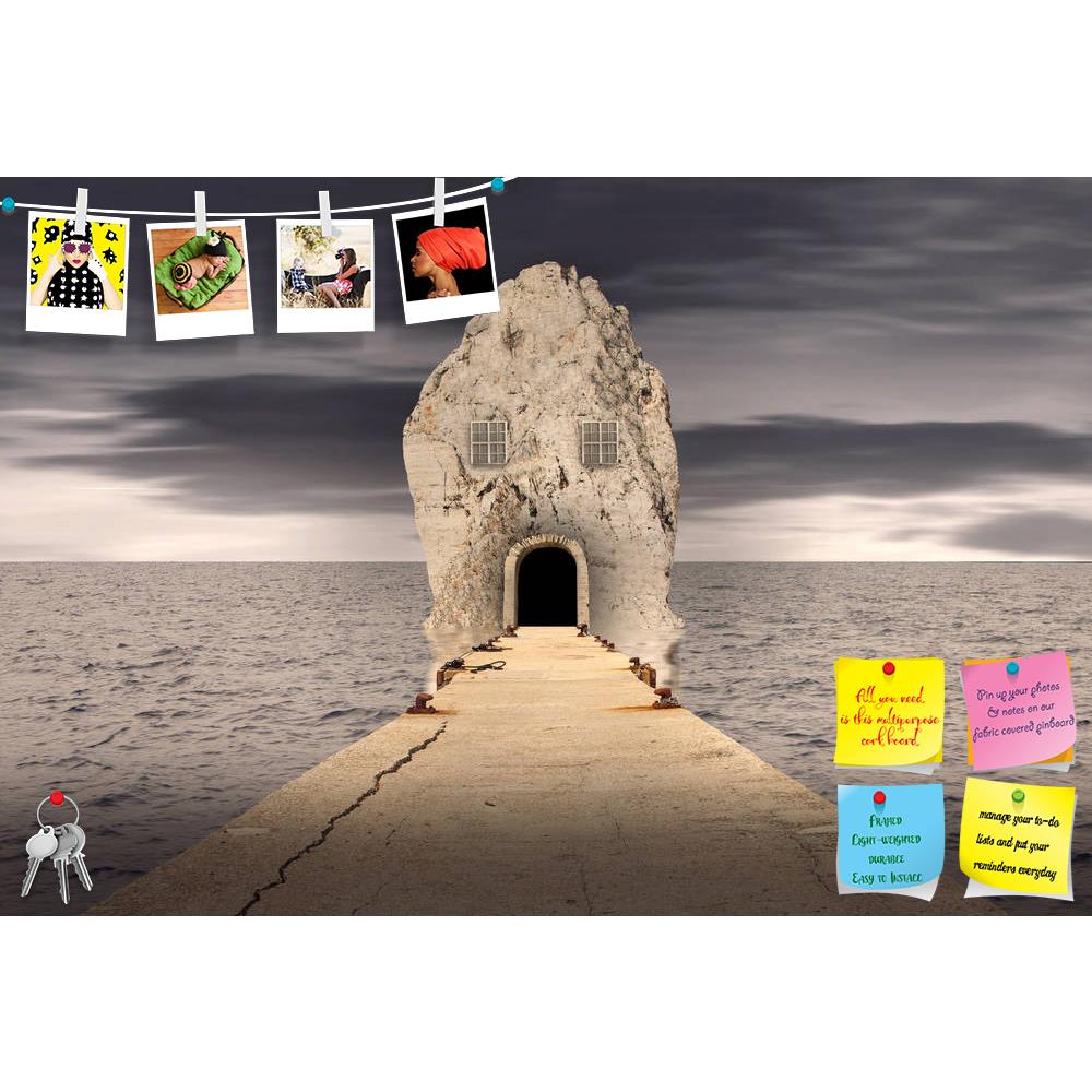 ArtzFolio Fantasy Rock House In Ocean Printed Bulletin Board Notice Pin Board Soft Board | Frameless-Bulletin Boards Frameless-AZSAO16685851BLB_FL_L-Image Code 5001821 Vishnu Image Folio Pvt Ltd, IC 5001821, ArtzFolio, Bulletin Boards Frameless, Fantasy, Places, Digital Art, rock, house, in, ocean, printed, bulletin, board, notice, pin, soft, frameless, pin up board, push pin board, extra large cork board, big pin board, notice board, small bulletin board, cork board, wall notice board, giant cork board, bu