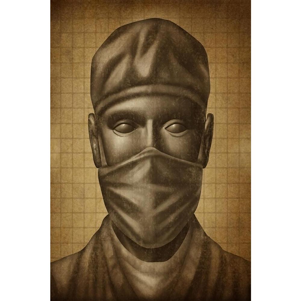ArtzFolio Doctor With A Surgical Mask Unframed Paper Poster-Paper Posters Unframed-AZART16689649POS_UN_L-Image Code 5001824 Vishnu Image Folio Pvt Ltd, IC 5001824, ArtzFolio, Paper Posters Unframed, Portraits, Digital Art, doctor, with, a, surgical, mask, unframed, paper, poster, wall, large, size, for, living, room, home, decoration, big, framed, decor, posters, pitaara, box, modern, art, frame, bedroom, amazonbasics, door, drawing, small, decorative, office, reception, multiple, friends, images, reprints,