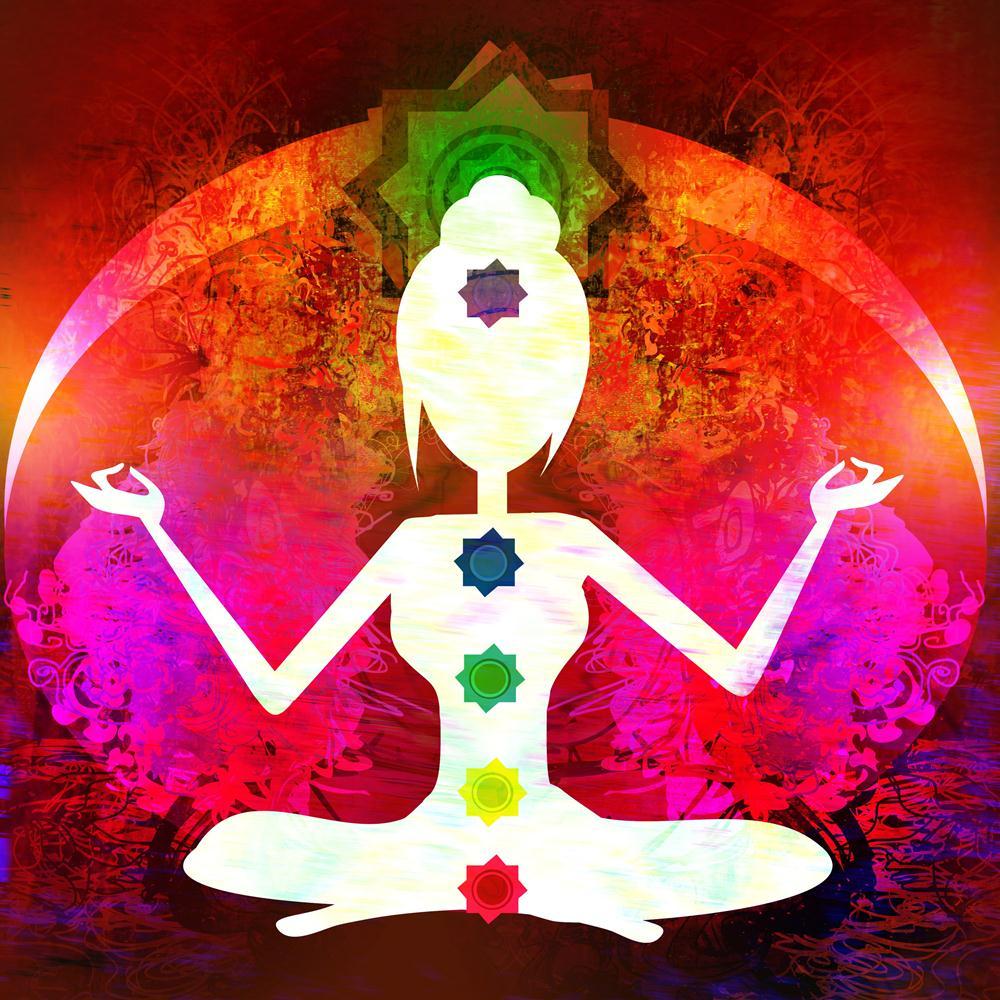 Yoga Lotus Pose Canvas Painting Synthetic Frame-Paintings MDF Framing-AFF_FR-IC 5001831 IC 5001831, Buddhism, Digital, Digital Art, God Buddha, Graphic, Health, Illustrations, Indian, Nature, People, Religion, Religious, Scenic, Spiritual, Sports, Sunsets, yoga, lotus, pose, canvas, painting, synthetic, frame, aura, beauty, body, breath, buddha, ease, energy, exercise, female, fit, girl, grass, gym, hand, healing, illustration, india, mat, meditation, mystic, peace, quiet, raster, relax, relaxation, silence
