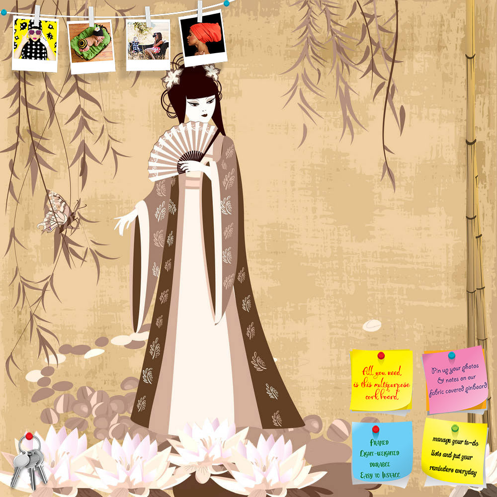 ArtzFolio Chinese Girls At The Pond D2 Printed Bulletin Board Notice Pin Board Soft Board | Frameless-Bulletin Boards Frameless-AZSAO16787576BLB_FL_L-Image Code 5001838 Vishnu Image Folio Pvt Ltd, IC 5001838, ArtzFolio, Bulletin Boards Frameless, Traditional, Digital Art, chinese, girls, at, the, pond, d2, printed, bulletin, board, notice, pin, soft, frameless, pin up board, push pin board, extra large cork board, big pin board, notice board, small bulletin board, cork board, wall notice board, giant cork b