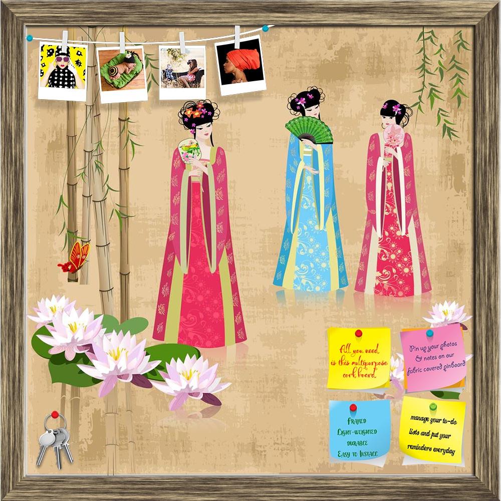 ArtzFolio Chinese Girls At The Pond D3 Printed Bulletin Board Notice Pin Board Soft Board | Framed-Bulletin Boards Framed-AZSAO16787692BLB_FR_L-Image Code 5001839 Vishnu Image Folio Pvt Ltd, IC 5001839, ArtzFolio, Bulletin Boards Framed, Traditional, Digital Art, chinese, girls, at, the, pond, d3, printed, bulletin, board, notice, pin, soft, framed, pin up board, push pin board, extra large cork board, big pin board, notice board, small bulletin board, cork board, wall notice board, giant cork board, bullet