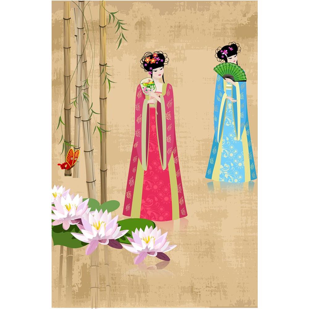ArtzFolio Chinese Girls At The Pond D3 Unframed Paper Poster-Paper Posters Unframed-AZART16787692POS_UN_L-Image Code 5001839 Vishnu Image Folio Pvt Ltd, IC 5001839, ArtzFolio, Paper Posters Unframed, Traditional, Digital Art, chinese, girls, at, the, pond, d3, unframed, paper, poster, wall, large, size, for, living, room, home, decoration, big, framed, decor, posters, pitaara, box, modern, art, with, frame, bedroom, amazonbasics, door, drawing, small, decorative, office, reception, multiple, friends, images