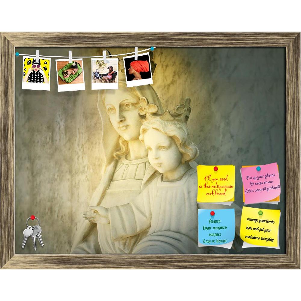 ArtzFolio Virgin Mary & Baby Jesus Printed Bulletin Board Notice Pin Board Soft Board | Framed-Bulletin Boards Framed-AZSAO16798095BLB_FR_L-Image Code 5001841 Vishnu Image Folio Pvt Ltd, IC 5001841, ArtzFolio, Bulletin Boards Framed, Religious, Photography, virgin, mary, baby, jesus, printed, bulletin, board, notice, pin, soft, framed, beautiful, sculpture, pin up board, push pin board, extra large cork board, big pin board, notice board, small bulletin board, cork board, wall notice board, giant cork board