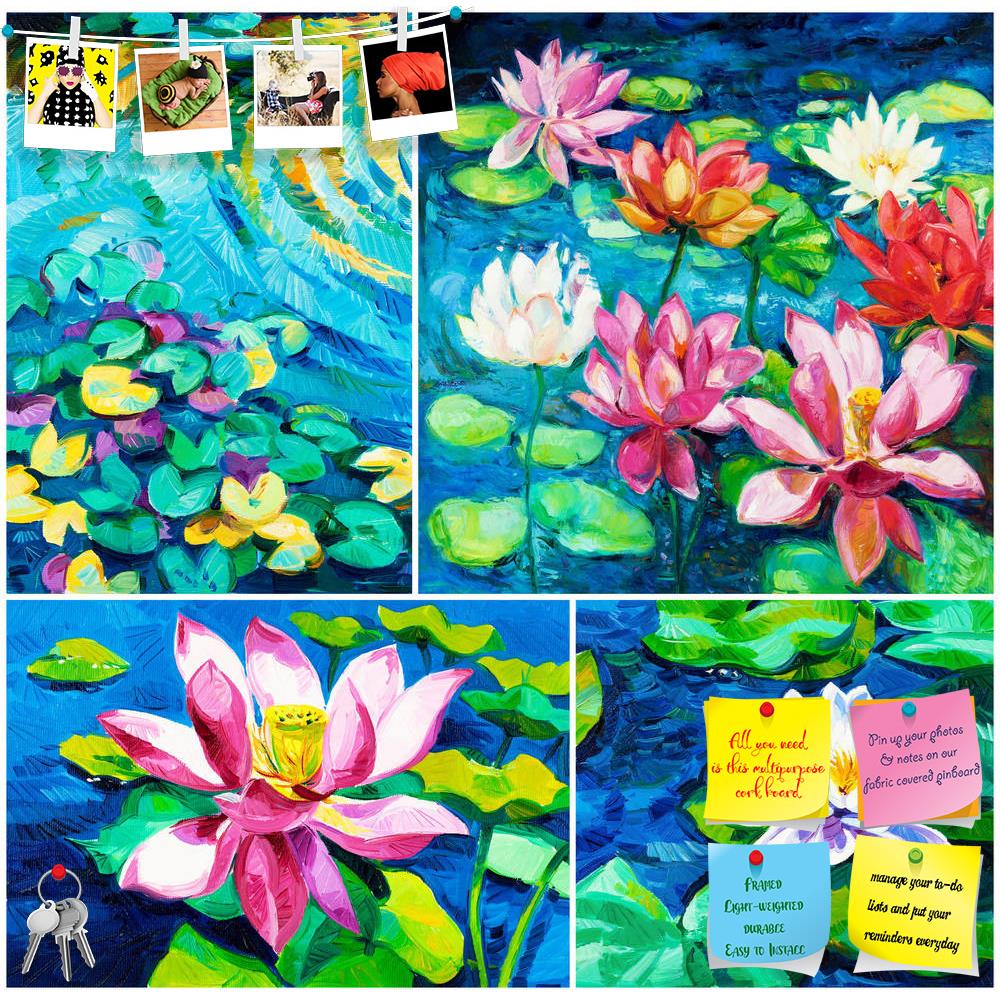 ArtzFolio Beautiful Water Lily D3 Printed Bulletin Board Notice Pin Board Soft Board | Frameless-Bulletin Boards Frameless-AZSAO16802223BLB_FL_L-Image Code 5001842 Vishnu Image Folio Pvt Ltd, IC 5001842, ArtzFolio, Bulletin Boards Frameless, Floral, Fine Art Reprint, beautiful, water, lily, d3, printed, bulletin, board, notice, pin, soft, frameless, set, original, oil, paintings, lilynymphaeaceae, canvas.modern, impressionism, pin up board, push pin board, extra large cork board, big pin board, notice board
