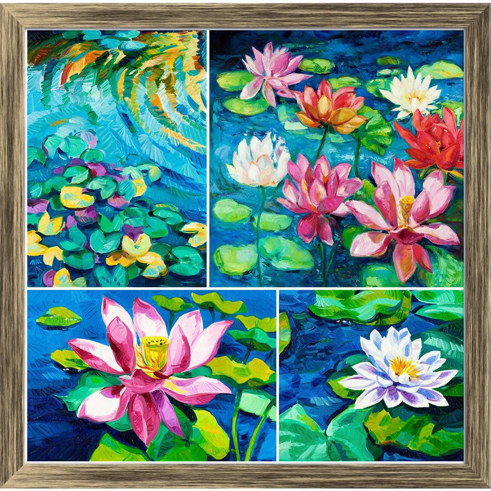 Pitaara Box Beautiful Water Lily D3 Canvas Painting Synthetic Frame-Paintings Synthetic Framing-PBART16802223AFF_FW_L-Image Code 5001842 Vishnu Image Folio Pvt Ltd, IC 5001842, Pitaara Box, Paintings Synthetic Framing, Floral, Fine Art Reprint, beautiful, water, lily, d3, canvas, painting, synthetic, frame, set, original, oil, paintings, lilynymphaeaceae, canvas.modern, impressionism, framed canvas print, wall painting for living room with frame, canvas painting for living room, artzfolio, poster, framed ca