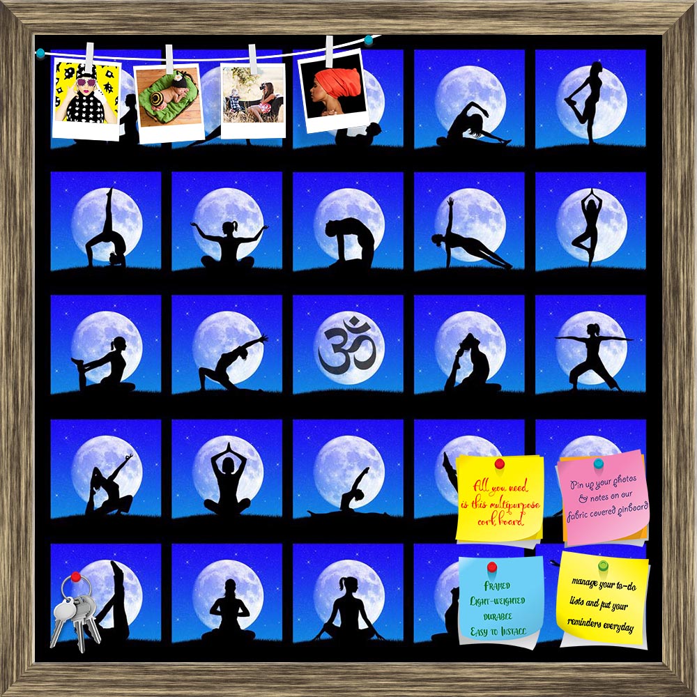 ArtzFolio Yoga Poses D2 Printed Bulletin Board Notice Pin Board Soft Board | Framed-Bulletin Boards Framed-AZSAO16807218BLB_FR_L-Image Code 5001843 Vishnu Image Folio Pvt Ltd, IC 5001843, ArtzFolio, Bulletin Boards Framed, Religious, Traditional, Digital Art, yoga, poses, d2, printed, bulletin, board, notice, pin, soft, framed, collage, pin up board, push pin board, extra large cork board, big pin board, notice board, small bulletin board, cork board, wall notice board, giant cork board, bulletin board, off