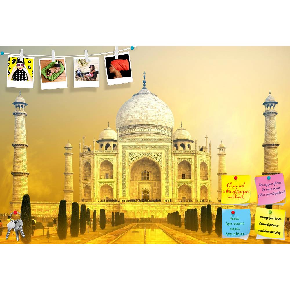 ArtzFolio Taj Mahal Sunset India D1 Printed Bulletin Board Notice Pin Board Soft Board | Frameless-Bulletin Boards Frameless-AZSAO16884190BLB_FL_L-Image Code 5001847 Vishnu Image Folio Pvt Ltd, IC 5001847, ArtzFolio, Bulletin Boards Frameless, Places, Religious, Photography, taj, mahal, sunset, india, d1, printed, bulletin, board, notice, pin, soft, frameless, pin up board, push pin board, extra large cork board, big pin board, notice board, small bulletin board, cork board, wall notice board, giant cork bo