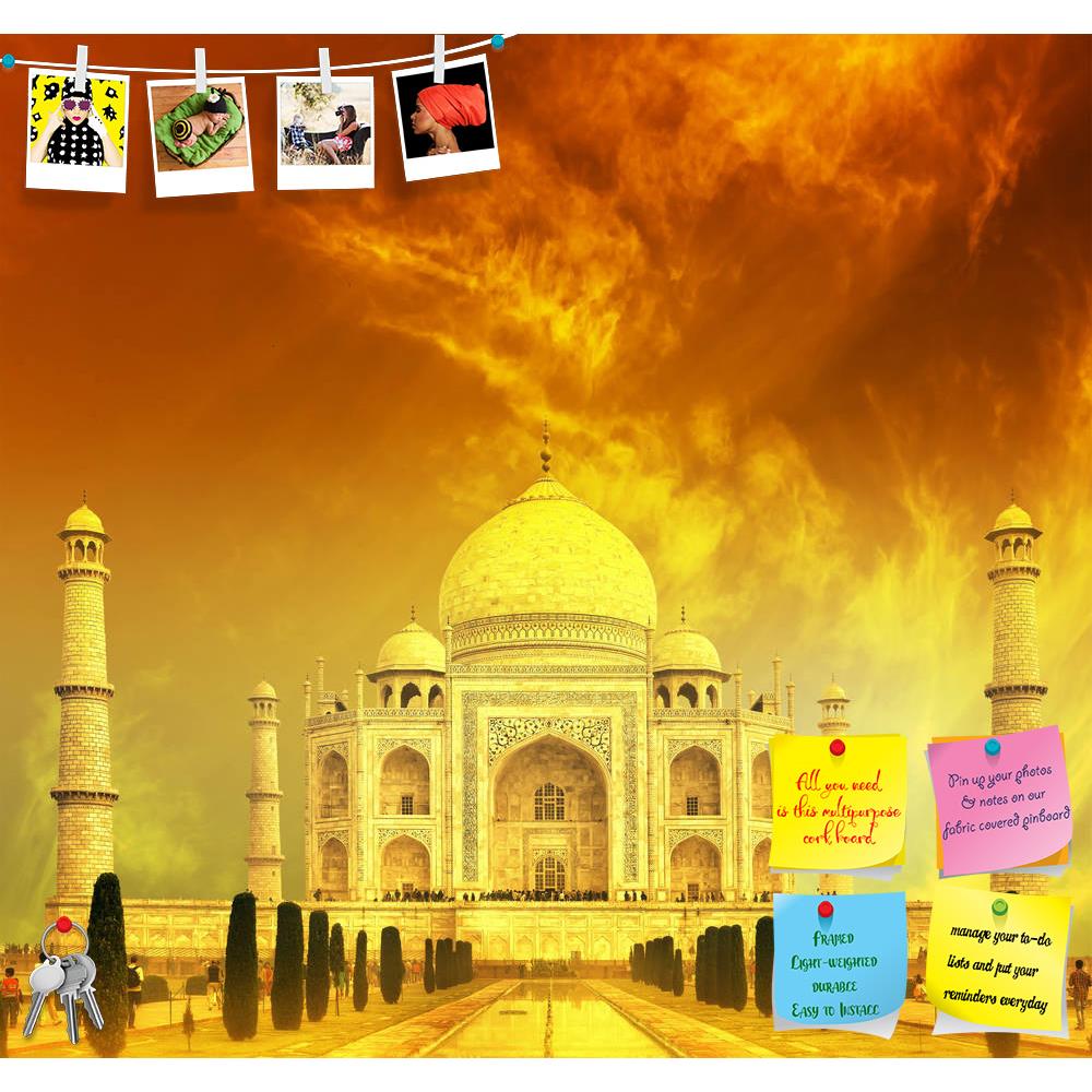 ArtzFolio Taj Mahal Sunset India D2 Printed Bulletin Board Notice Pin Board Soft Board | Frameless-Bulletin Boards Frameless-AZSAO16884238BLB_FL_L-Image Code 5001848 Vishnu Image Folio Pvt Ltd, IC 5001848, ArtzFolio, Bulletin Boards Frameless, Places, Religious, Photography, taj, mahal, sunset, india, d2, printed, bulletin, board, notice, pin, soft, frameless, pin up board, push pin board, extra large cork board, big pin board, notice board, small bulletin board, cork board, wall notice board, giant cork bo