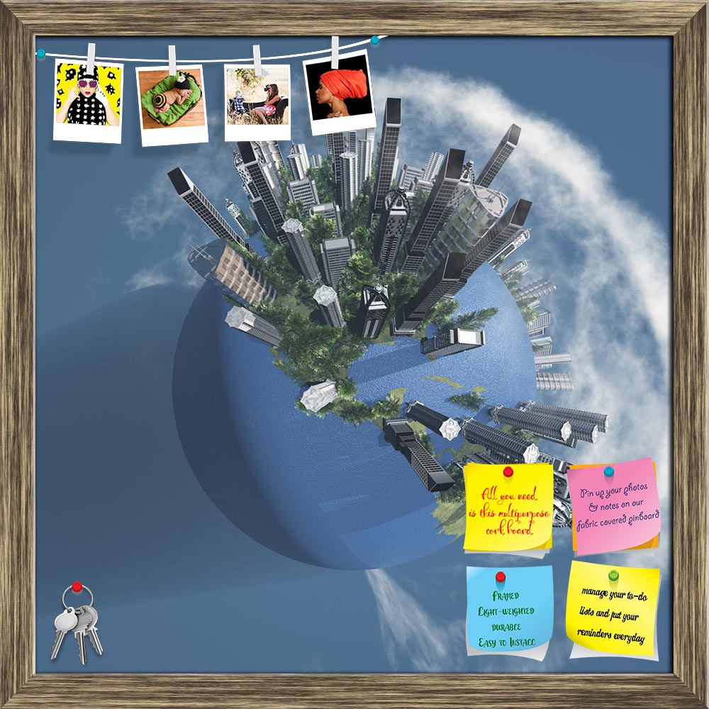 ArtzFolio City Earth With Clouds D2 Printed Bulletin Board Notice Pin Board Soft Board | Framed-Bulletin Boards Framed-AZSAO16906654BLB_FR_L-Image Code 5001853 Vishnu Image Folio Pvt Ltd, IC 5001853, ArtzFolio, Bulletin Boards Framed, Conceptual, Places, Digital Art, city, earth, with, clouds, d2, printed, bulletin, board, notice, pin, soft, framed, metropolis, metropolitan, fantasy, fiction, cloud, planet, global, globe, concept, world, science, space, technology, orb, relief, worldwide, continent, interna