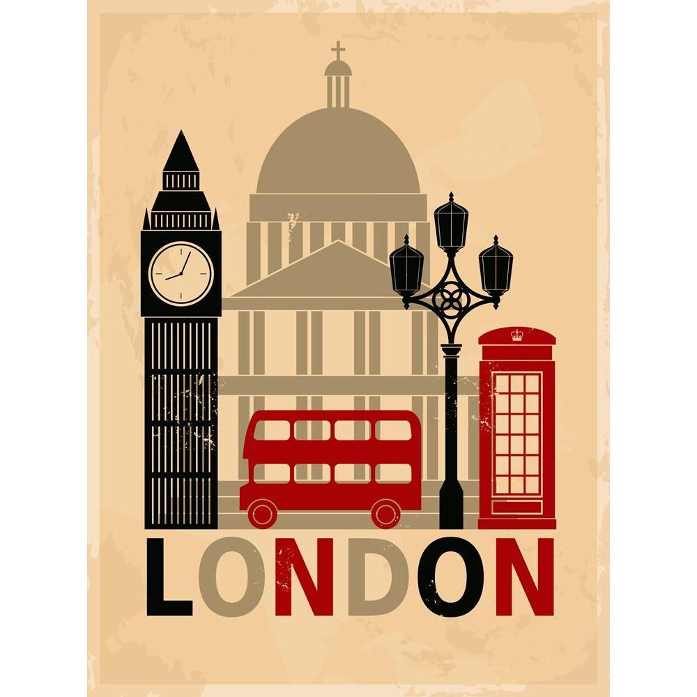 London Symbols & Landmarks Canvas Painting Synthetic Frame-Paintings MDF Framing-AFF_FR-IC 5001854 IC 5001854, Ancient, Automobiles, Black, Black and White, Calligraphy, Cities, City Views, Digital, Digital Art, Graphic, Historical, Illustrations, Landmarks, Medieval, Places, Retro, Signs, Signs and Symbols, Symbols, Text, Transportation, Travel, Typography, Vehicles, Vintage, london, canvas, painting, synthetic, frame, bus, england, background, beige, big, ben, booth, building, capital, cathedral, church, 