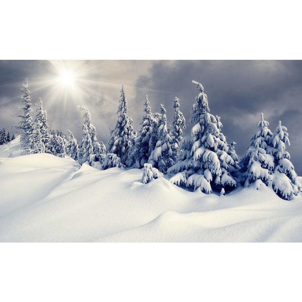 Winter Landscape Canvas Painting Synthetic Frame-Paintings MDF Framing-AFF_FR-IC 5001856 IC 5001856, Automobiles, Black and White, Botanical, Christianity, Floral, Flowers, God Ram, Hinduism, Holidays, Landscapes, Mountains, Nature, Panorama, Scenic, Seasons, Transportation, Travel, Vehicles, White, Wooden, winter, landscape, canvas, painting, synthetic, frame, snow, christmas, scene, mountain, wonderland, trees, scenes, forest, alp, background, beautiful, beauty, climate, cold, cover, environment, fairytal