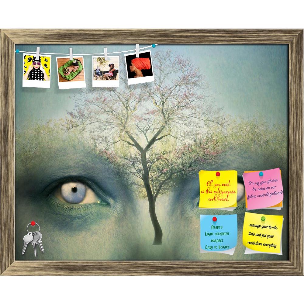ArtzFolio Fantasy Background Of Two Human Eyes & Tree Printed Bulletin Board Notice Pin Board Soft Board | Framed-Bulletin Boards Framed-AZSAO17079232BLB_FR_L-Image Code 5001878 Vishnu Image Folio Pvt Ltd, IC 5001878, ArtzFolio, Bulletin Boards Framed, Conceptual, Digital Art, fantasy, background, of, two, human, eyes, tree, printed, bulletin, board, notice, pin, soft, framed, beautiful, artistic, representing, pin up board, push pin board, extra large cork board, big pin board, notice board, small bulletin