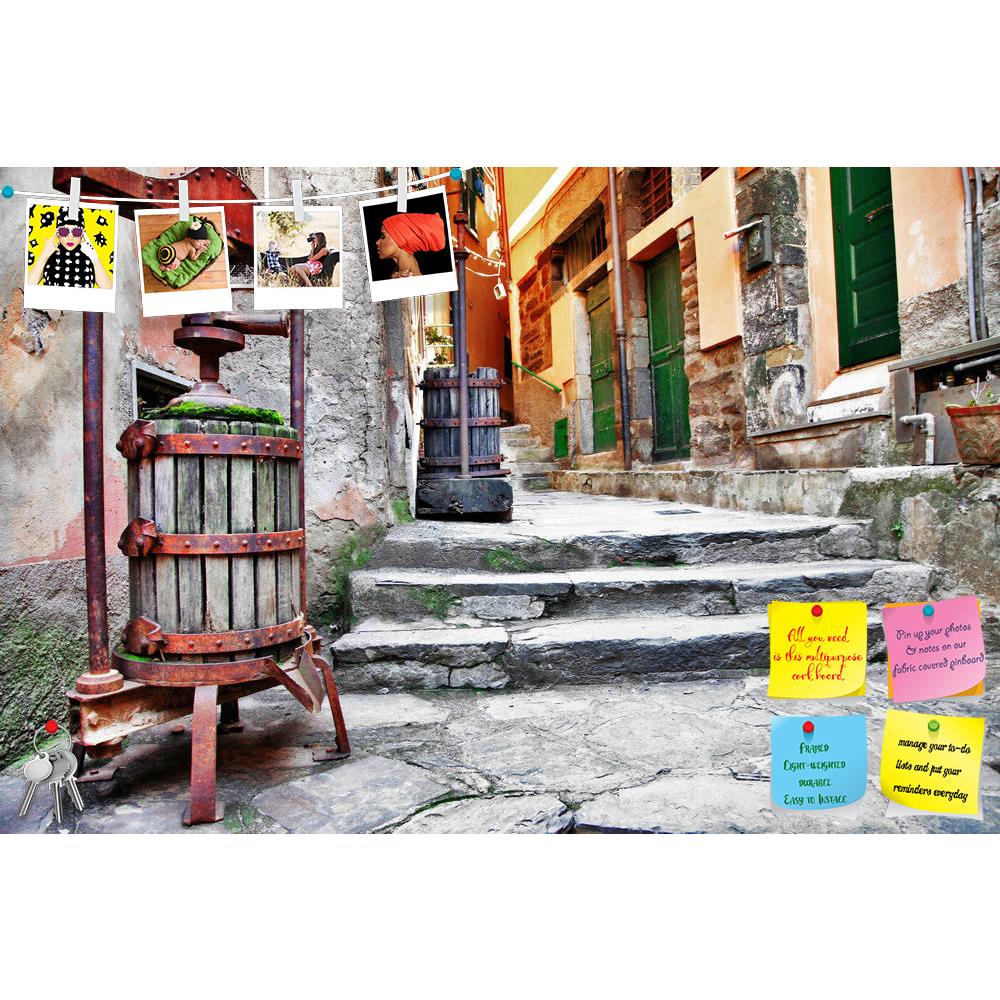ArtzFolio Old Streets Of Italian Villages Printed Bulletin Board Notice Pin Board Soft Board | Frameless-Bulletin Boards Frameless-AZSAO17109990BLB_FL_L-Image Code 5001880 Vishnu Image Folio Pvt Ltd, IC 5001880, ArtzFolio, Bulletin Boards Frameless, Places, Photography, old, streets, of, italian, villages, printed, bulletin, board, notice, pin, soft, frameless, pin up board, push pin board, extra large cork board, big pin board, notice board, small bulletin board, cork board, wall notice board, giant cork b