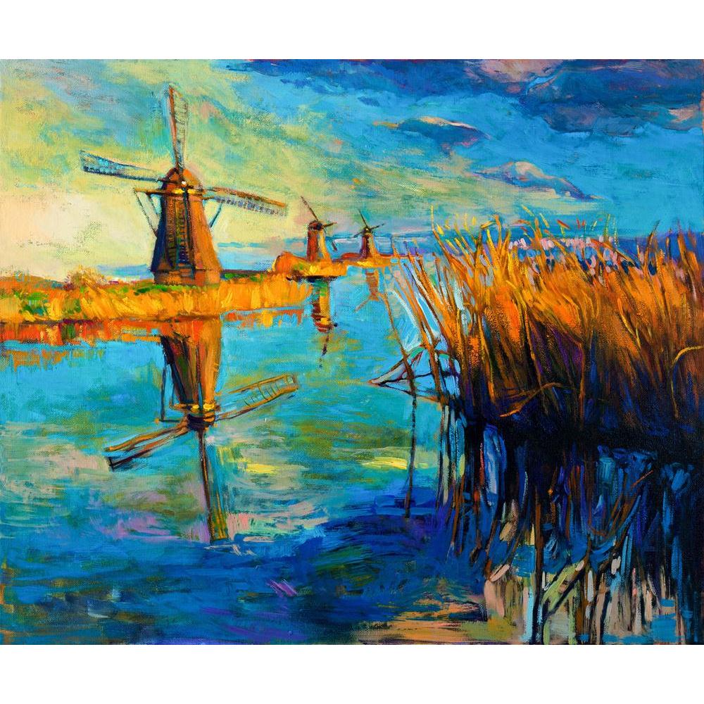 Beautiful Lake Sunset Landscape Canvas Painting Synthetic Frame-Paintings MDF Framing-AFF_FR-IC 5001892 IC 5001892, Abstract Expressionism, Abstracts, Ancient, Architecture, Art and Paintings, Countries, Culture, Drawing, Ethnic, Historical, Illustrations, Impressionism, Landscapes, Medieval, Modern Art, Nature, Paintings, Retro, Rural, Scenic, Semi Abstract, Sunsets, Traditional, Tribal, Vintage, Wooden, World Culture, beautiful, lake, sunset, landscape, canvas, painting, synthetic, frame, oil, abstract, a