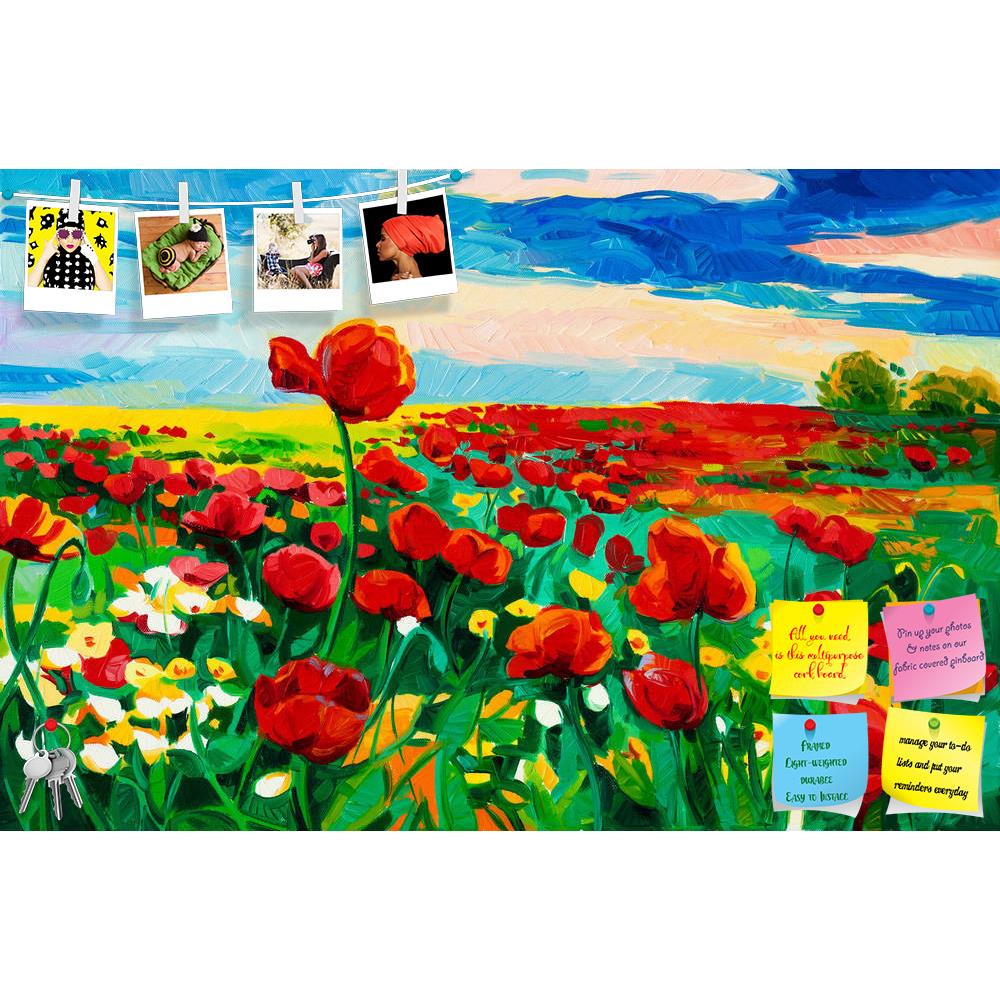 ArtzFolio Artwork Of Opium Poppy Printed Bulletin Board Notice Pin Board Soft Board | Frameless-Bulletin Boards Frameless-AZSAO17158720BLB_FL_L-Image Code 5001893 Vishnu Image Folio Pvt Ltd, IC 5001893, ArtzFolio, Bulletin Boards Frameless, Floral, Fine Art Reprint, artwork, of, opium, poppy, printed, bulletin, board, notice, pin, soft, frameless, original, oil, painting, papaver, somniferum, field, front, beautiful, sunset, canvas.modern, impressionism, pin up board, push pin board, extra large cork board,