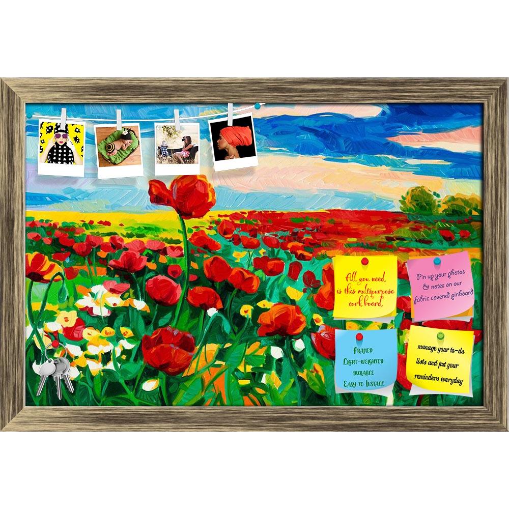 ArtzFolio Artwork Of Opium Poppy Printed Bulletin Board Notice Pin Board Soft Board | Framed-Bulletin Boards Framed-AZSAO17158720BLB_FR_L-Image Code 5001893 Vishnu Image Folio Pvt Ltd, IC 5001893, ArtzFolio, Bulletin Boards Framed, Floral, Fine Art Reprint, artwork, of, opium, poppy, printed, bulletin, board, notice, pin, soft, framed, original, oil, painting, papaver, somniferum, field, front, beautiful, sunset, canvas.modern, impressionism, pin up board, push pin board, extra large cork board, big pin boa