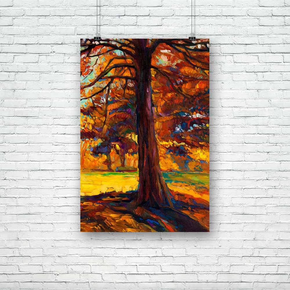 Autumn Landscape D2 Unframed Paper Poster-Paper Posters Unframed-POS_UN-IC 5001895 IC 5001895, Abstract Expressionism, Abstracts, Art and Paintings, Drawing, Illustrations, Impressionism, Landscapes, Modern Art, Nature, Paintings, Patterns, Scenic, Seasons, Semi Abstract, Signs, Signs and Symbols, Watercolour, autumn, landscape, d2, unframed, paper, poster, oil, painting, watercolor, canvas, abstract, acrylic, art, artist, artistic, background, beautiful, brown, brush, clouds, color, colorful, design, fall,