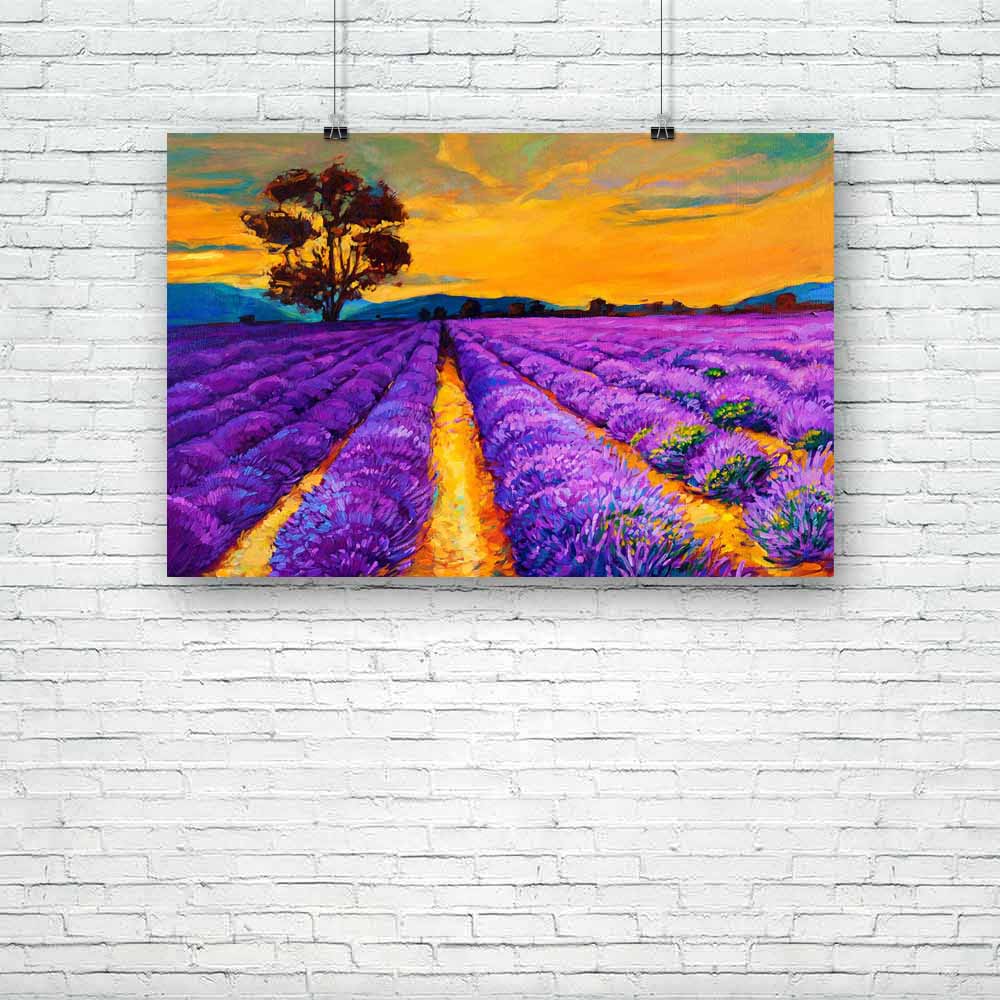 Lavender Fields D2 Unframed Paper Poster-Paper Posters Unframed-POS_UN-IC 5001896 IC 5001896, Abstract Expressionism, Abstracts, Art and Paintings, Botanical, Floral, Flowers, Illustrations, Impressionism, Japanese, Landscapes, Modern Art, Nature, Paintings, Rural, Scenic, Seasons, Semi Abstract, Signs, Signs and Symbols, Sunsets, lavender, fields, d2, unframed, paper, poster, oil, painting, landscape, canvas, field, acrylic, abstract, hokkaido, flower, art, artistic, background, beautiful, blue, bright, br