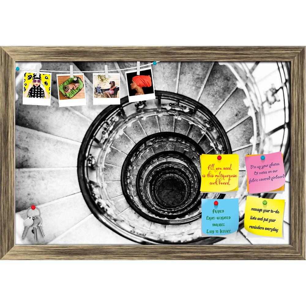 ArtzFolio Spiral Staircases Form A Spiral D1 Printed Bulletin Board Notice Pin Board Soft Board | Framed-Bulletin Boards Framed-AZSAO17195116BLB_FR_L-Image Code 5001901 Vishnu Image Folio Pvt Ltd, IC 5001901, ArtzFolio, Bulletin Boards Framed, Places, Photography, spiral, staircases, form, a, d1, printed, bulletin, board, notice, pin, soft, framed, pin up board, push pin board, extra large cork board, big pin board, notice board, small bulletin board, cork board, wall notice board, giant cork board, bulleti