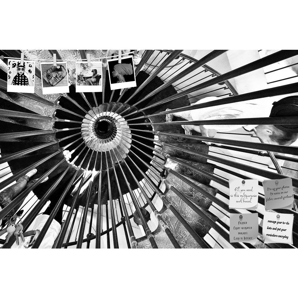 ArtzFolio Spiral Staircases Form A Spiral D2 Printed Bulletin Board Notice Pin Board Soft Board | Frameless-Bulletin Boards Frameless-AZSAO17195117BLB_FL_L-Image Code 5001902 Vishnu Image Folio Pvt Ltd, IC 5001902, ArtzFolio, Bulletin Boards Frameless, Places, Photography, spiral, staircases, form, a, d2, printed, bulletin, board, notice, pin, soft, frameless, pin up board, push pin board, extra large cork board, big pin board, notice board, small bulletin board, cork board, wall notice board, giant cork bo