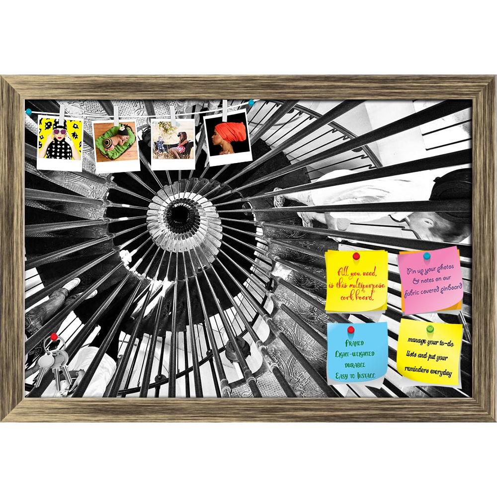 ArtzFolio Spiral Staircases Form A Spiral D2 Printed Bulletin Board Notice Pin Board Soft Board | Framed-Bulletin Boards Framed-AZSAO17195117BLB_FR_L-Image Code 5001902 Vishnu Image Folio Pvt Ltd, IC 5001902, ArtzFolio, Bulletin Boards Framed, Places, Photography, spiral, staircases, form, a, d2, printed, bulletin, board, notice, pin, soft, framed, pin up board, push pin board, extra large cork board, big pin board, notice board, small bulletin board, cork board, wall notice board, giant cork board, bulleti
