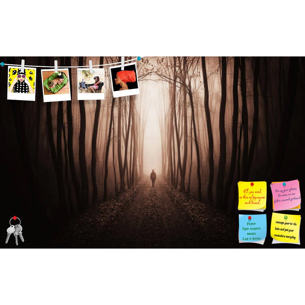 ArtzFolio Fantasy Forest D2 Printed Bulletin Board Notice Pin Board Soft Board | Frameless-Bulletin Boards Frameless-AZSAO17204996BLB_FL_L-Image Code 5001904 Vishnu Image Folio Pvt Ltd, IC 5001904, ArtzFolio, Bulletin Boards Frameless, Landscapes, Photography, fantasy, forest, d2, printed, bulletin, board, notice, pin, soft, frameless, man, walking, trough, fog, pin up board, push pin board, extra large cork board, big pin board, notice board, small bulletin board, cork board, wall notice board, giant cork 