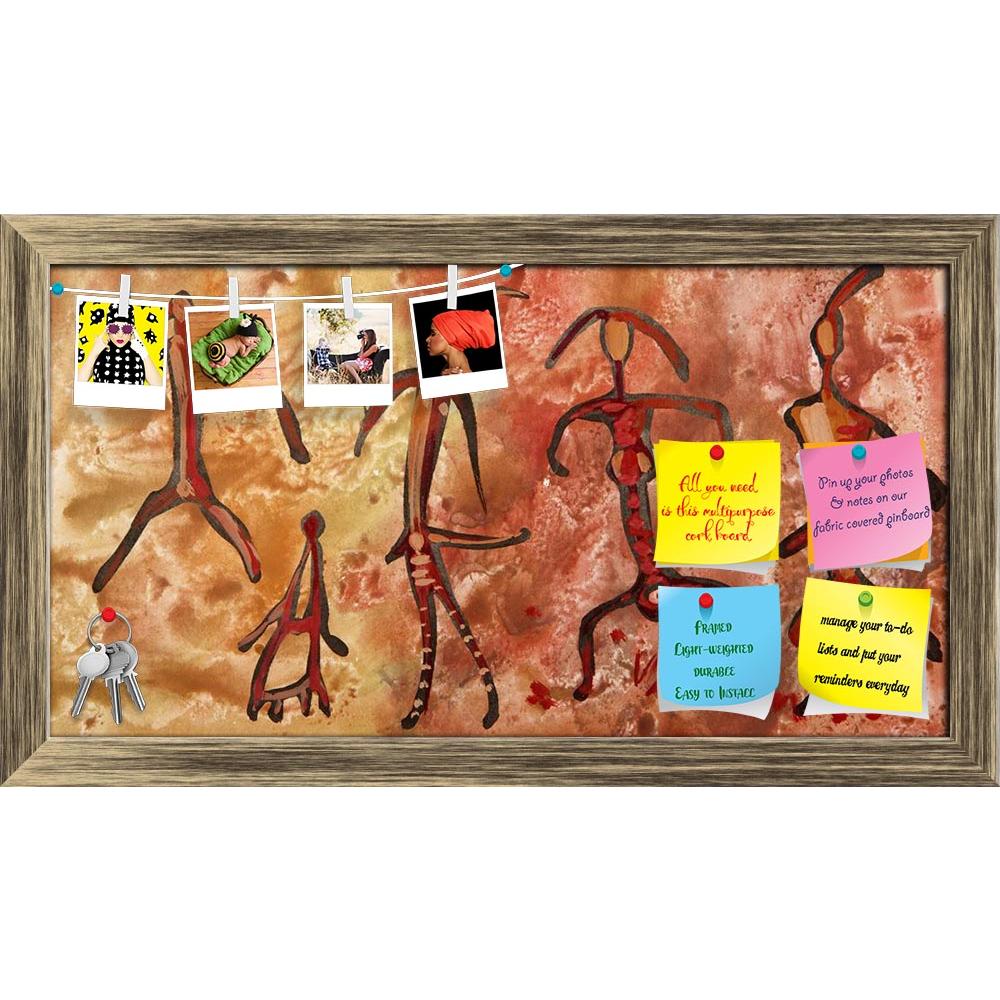 ArtzFolio Ancient Petroglyph Artwork Printed Bulletin Board Notice Pin Board Soft Board | Framed-Bulletin Boards Framed-AZSAO17255638BLB_FR_L-Image Code 5001913 Vishnu Image Folio Pvt Ltd, IC 5001913, ArtzFolio, Bulletin Boards Framed, Historical, Traditional, Fine Art Reprint, ancient, petroglyph, artwork, printed, bulletin, board, notice, pin, soft, framed, art, family, bronze, age, pin up board, push pin board, extra large cork board, big pin board, notice board, small bulletin board, cork board, wall no