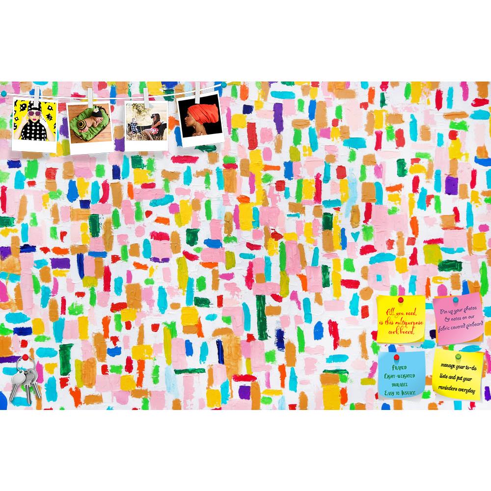 ArtzFolio Brush Artwork D1 Printed Bulletin Board Notice Pin Board Soft Board | Frameless-Bulletin Boards Frameless-AZSAO17293414BLB_FL_L-Image Code 5001918 Vishnu Image Folio Pvt Ltd, IC 5001918, ArtzFolio, Bulletin Boards Frameless, Abstract, Fine Art Reprint, brush, artwork, d1, printed, bulletin, board, notice, pin, soft, frameless, colorful, acrylic, color, strokes, white, texture, canvas, pin up board, push pin board, extra large cork board, big pin board, notice board, small bulletin board, cork boar