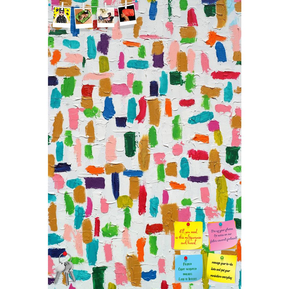 ArtzFolio Brush Artwork D3 Printed Bulletin Board Notice Pin Board Soft Board | Frameless-Bulletin Boards Frameless-AZSAO17293445BLB_FL_L-Image Code 5001920 Vishnu Image Folio Pvt Ltd, IC 5001920, ArtzFolio, Bulletin Boards Frameless, Abstract, Fine Art Reprint, brush, artwork, d3, printed, bulletin, board, notice, pin, soft, frameless, colorful, acrylic, color, strokes, white, texture, canvas, pin up board, push pin board, extra large cork board, big pin board, notice board, small bulletin board, cork boar