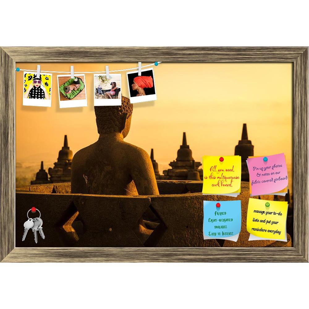 ArtzFolio 9th Century Buddha in Temple Jogjakarta, Indonesia Printed Bulletin Board Notice Pin Board Soft Board | Framed-Bulletin Boards Framed-AZSAO17312800BLB_FR_L-Image Code 5001923 Vishnu Image Folio Pvt Ltd, IC 5001923, ArtzFolio, Bulletin Boards Framed, Places, Religious, Photography, 9th, century, buddha, in, temple, jogjakarta, indonesia, printed, bulletin, board, notice, pin, soft, framed, statue, open, stupa, borobudur, barabudur, java, sunrise, 9th-century, mahayana, biggest, buddhist, pin up boa