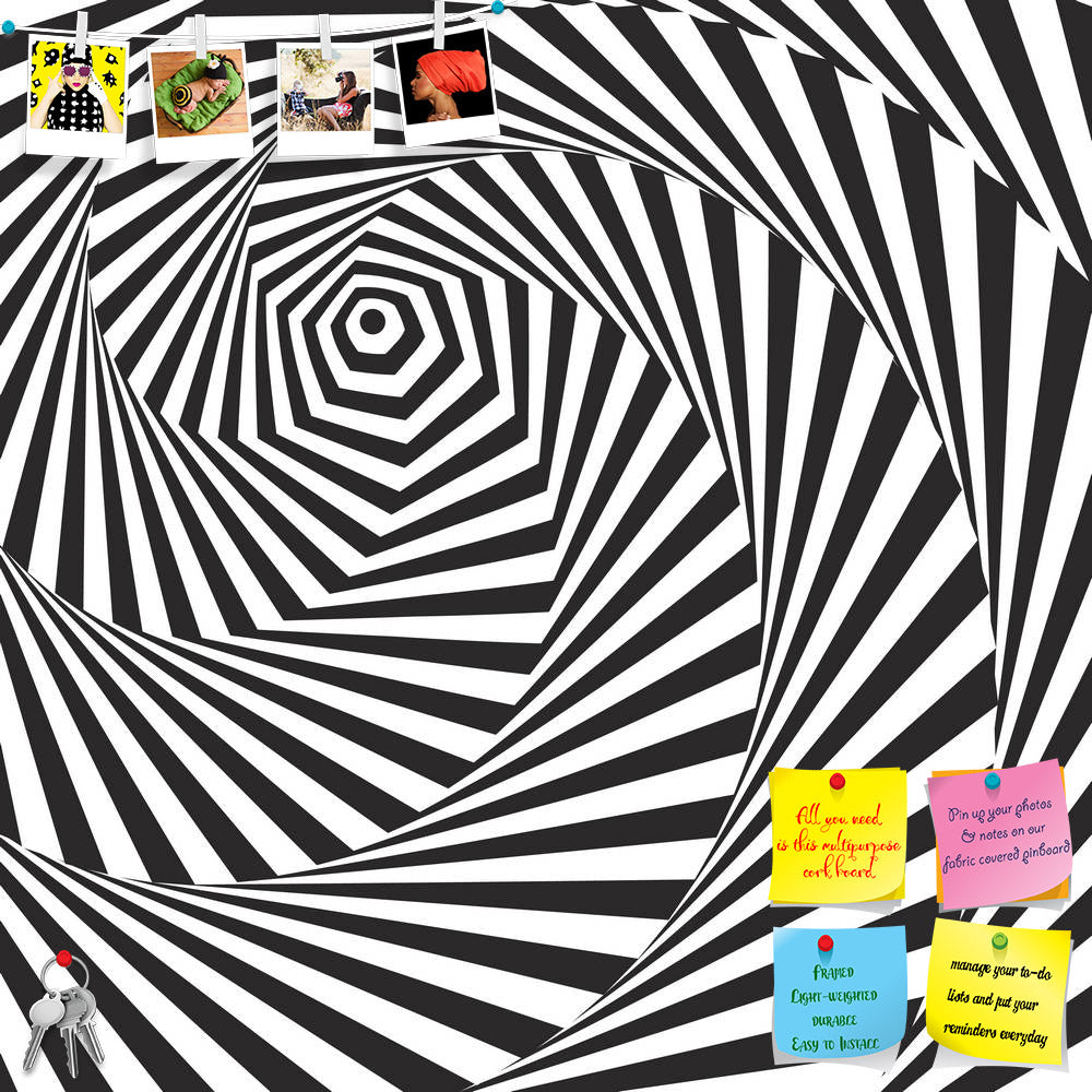 ArtzFolio Abstract Vasarely Optical Effect Printed Bulletin Board Notice Pin Board Soft Board | Frameless-Bulletin Boards Frameless-AZSAO17344820BLB_FL_L-Image Code 5001925 Vishnu Image Folio Pvt Ltd, IC 5001925, ArtzFolio, Bulletin Boards Frameless, Abstract, Digital Art, vasarely, optical, effect, printed, bulletin, board, notice, pin, soft, frameless, black, white, illusion, pin up board, push pin board, extra large cork board, big pin board, notice board, small bulletin board, cork board, wall notice bo