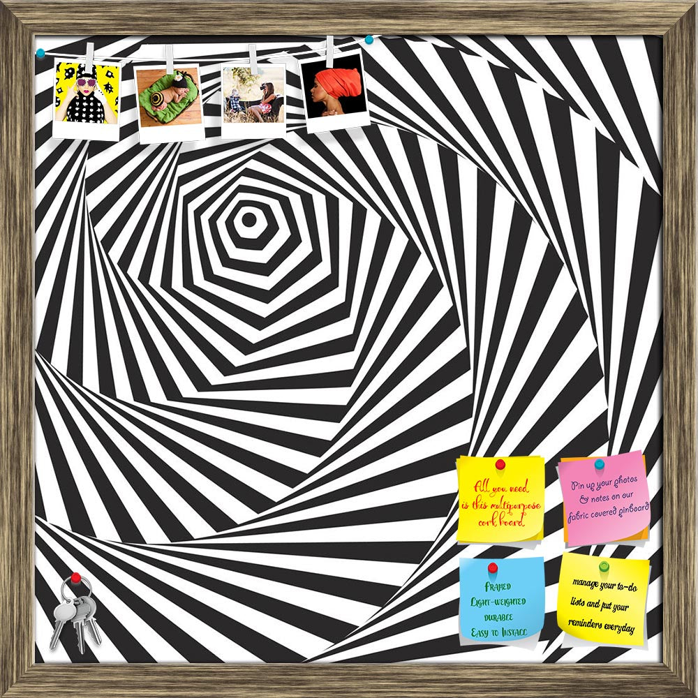 ArtzFolio Abstract Vasarely Optical Effect Printed Bulletin Board Notice Pin Board Soft Board | Framed-Bulletin Boards Framed-AZSAO17344820BLB_FR_L-Image Code 5001925 Vishnu Image Folio Pvt Ltd, IC 5001925, ArtzFolio, Bulletin Boards Framed, Abstract, Digital Art, vasarely, optical, effect, printed, bulletin, board, notice, pin, soft, framed, black, white, illusion, pin up board, push pin board, extra large cork board, big pin board, notice board, small bulletin board, cork board, wall notice board, giant c
