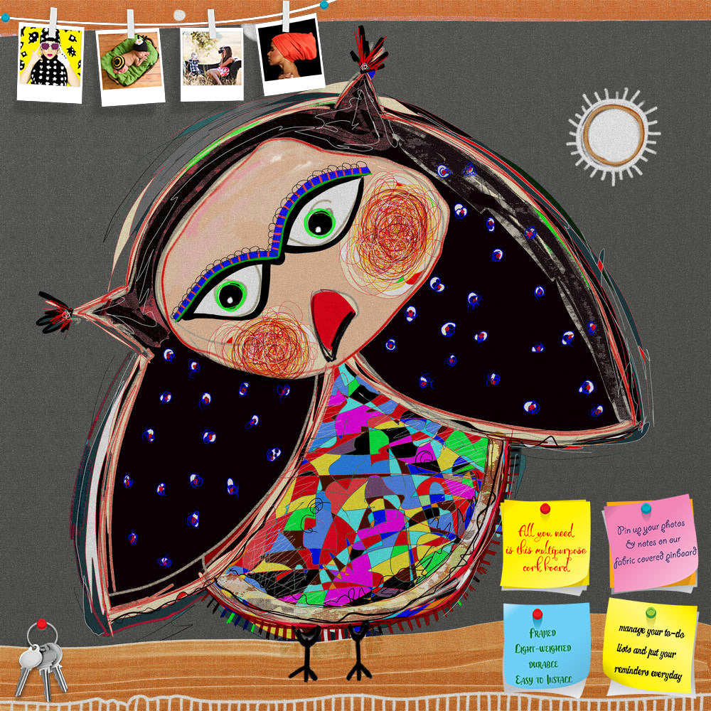 ArtzFolio Cartoon Doodle Bird Printed Bulletin Board Notice Pin Board Soft Board | Frameless-Bulletin Boards Frameless-AZSAO17380021BLB_FL_L-Image Code 5001931 Vishnu Image Folio Pvt Ltd, IC 5001931, ArtzFolio, Bulletin Boards Frameless, Birds, Kids, Fine Art Reprint, cartoon, doodle, bird, printed, bulletin, board, notice, pin, soft, frameless, digital, painting, pin up board, push pin board, extra large cork board, big pin board, notice board, small bulletin board, cork board, wall notice board, giant cor