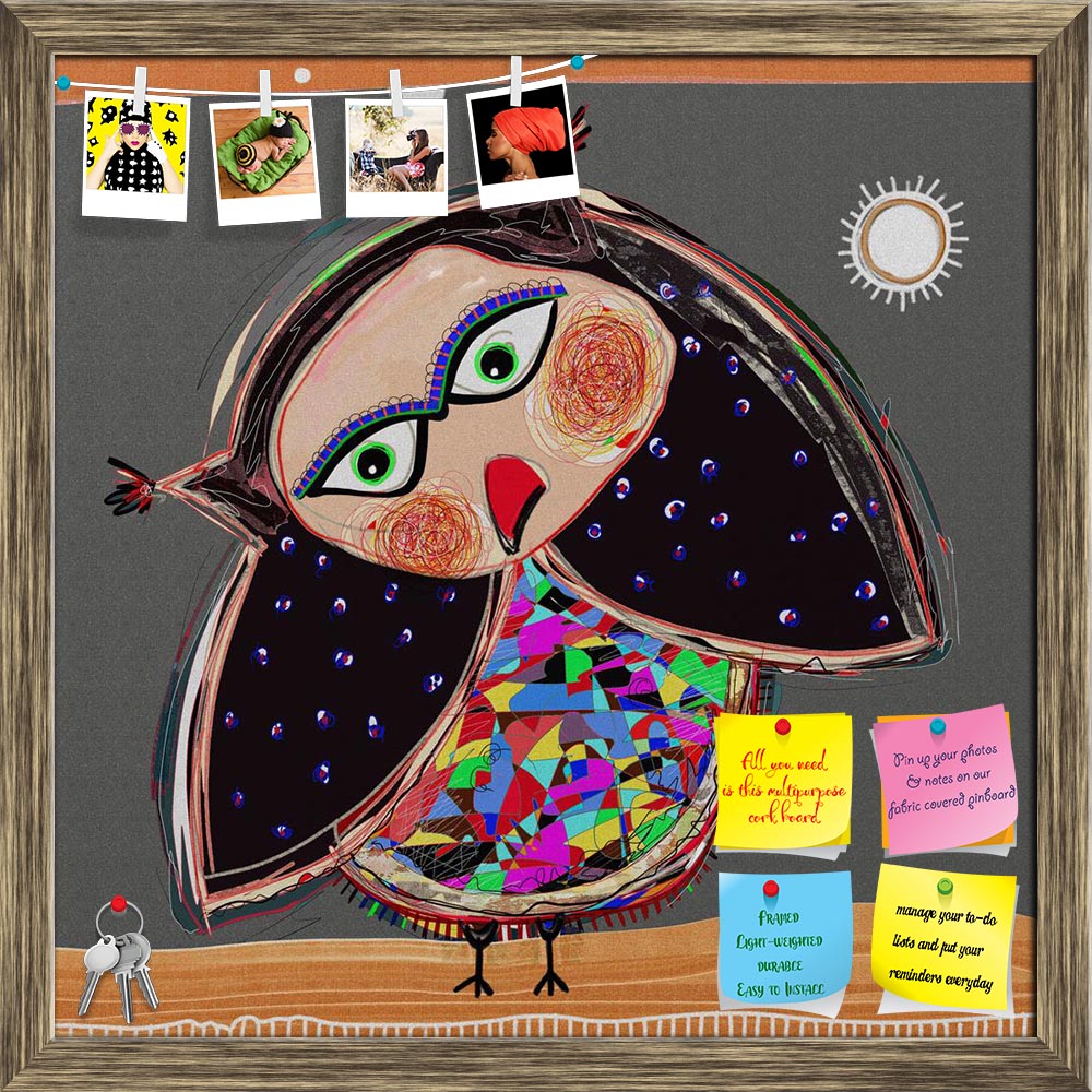 ArtzFolio Cartoon Doodle Bird Printed Bulletin Board Notice Pin Board Soft Board | Framed-Bulletin Boards Framed-AZSAO17380021BLB_FR_L-Image Code 5001931 Vishnu Image Folio Pvt Ltd, IC 5001931, ArtzFolio, Bulletin Boards Framed, Birds, Kids, Fine Art Reprint, cartoon, doodle, bird, printed, bulletin, board, notice, pin, soft, framed, digital, painting, pin up board, push pin board, extra large cork board, big pin board, notice board, small bulletin board, cork board, wall notice board, giant cork board, bul