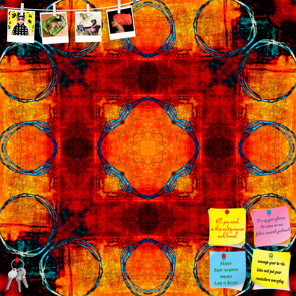 ArtzFolio Art Eastern National Traditional Pattern Printed Bulletin Board Notice Pin Board Soft Board | Frameless-Bulletin Boards Frameless-AZSAO17395423BLB_FL_L-Image Code 5001935 Vishnu Image Folio Pvt Ltd, IC 5001935, ArtzFolio, Bulletin Boards Frameless, Abstract, Digital Art, art, eastern, national, traditional, pattern, printed, bulletin, board, notice, pin, soft, frameless, red, colors, pin up board, push pin board, extra large cork board, big pin board, notice board, small bulletin board, cork board