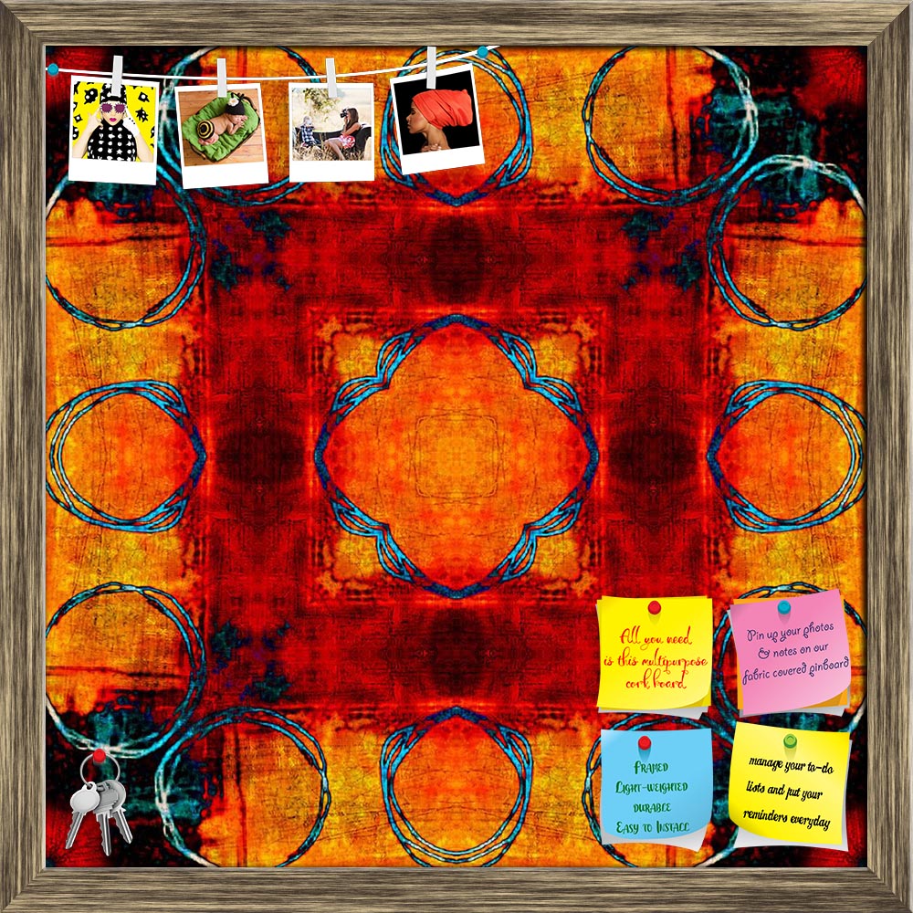 ArtzFolio Art Eastern National Traditional Pattern Printed Bulletin Board Notice Pin Board Soft Board | Framed-Bulletin Boards Framed-AZSAO17395423BLB_FR_L-Image Code 5001935 Vishnu Image Folio Pvt Ltd, IC 5001935, ArtzFolio, Bulletin Boards Framed, Abstract, Digital Art, art, eastern, national, traditional, pattern, printed, bulletin, board, notice, pin, soft, framed, red, colors, pin up board, push pin board, extra large cork board, big pin board, notice board, small bulletin board, cork board, wall notic