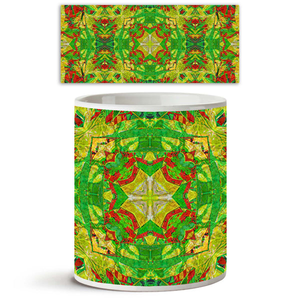 Art Nouveau Colorful Ornamental Ceramic Coffee Tea Mug Inside White-Coffee Mugs-MUG-IC 5001937 IC 5001937, Abstract Expressionism, Abstracts, Ancient, Animated Cartoons, Art and Paintings, Art Deco, Art Nouveau, Botanical, Caricature, Cartoons, Digital, Digital Art, Fantasy, Fashion, Floral, Flowers, Geometric, Geometric Abstraction, Graphic, Historical, Medieval, Modern Art, Nature, Paintings, Patterns, Pets, Retro, Semi Abstract, Signs, Signs and Symbols, Symbols, Vintage, Watercolour, art, nouveau, color