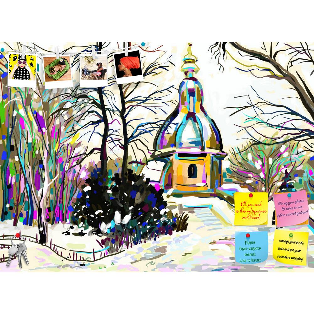 ArtzFolio Winter Landscape D5 Printed Bulletin Board Notice Pin Board Soft Board | Frameless-Bulletin Boards Frameless-AZSAO17416151BLB_FL_L-Image Code 5001941 Vishnu Image Folio Pvt Ltd, IC 5001941, ArtzFolio, Bulletin Boards Frameless, Landscapes, Digital Art, winter, landscape, d5, printed, bulletin, board, notice, pin, soft, frameless, digital, painting, pin up board, push pin board, extra large cork board, big pin board, notice board, small bulletin board, cork board, wall notice board, giant cork boar