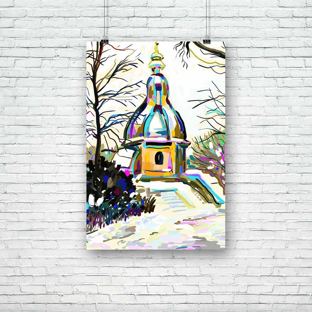 Winter Landscape D5 Unframed Paper Poster-Paper Posters Unframed-POS_UN-IC 5001941 IC 5001941, Abstract Expressionism, Abstracts, Art and Paintings, Cities, City Views, Decorative, Digital, Digital Art, Drawing, Graphic, Illustrations, Impressionism, Inspirational, Landscapes, Modern Art, Motivation, Motivational, Nature, Paintings, Patterns, Scenic, Seasons, Semi Abstract, Signs, Signs and Symbols, Sketches, Urban, winter, landscape, d5, unframed, paper, poster, abstract, art, artist, artwork, branch, canv