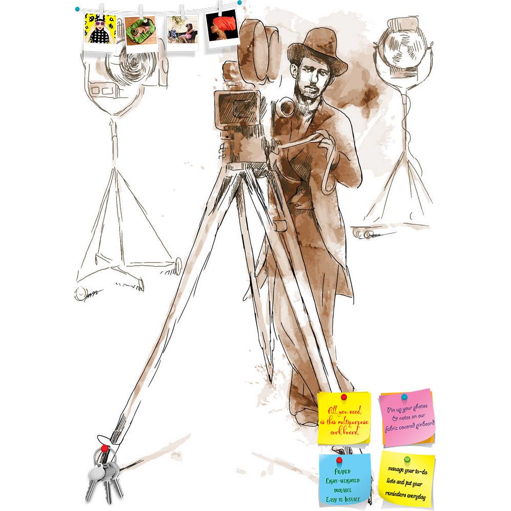 ArtzFolio Man Behind The Camera D1 Printed Bulletin Board Notice Pin Board Soft Board | Frameless-Bulletin Boards Frameless-AZSAO17419439BLB_FL_L-Image Code 5001944 Vishnu Image Folio Pvt Ltd, IC 5001944, ArtzFolio, Bulletin Boards Frameless, Movies, Fine Art Reprint, man, behind, the, camera, d1, printed, bulletin, board, notice, pin, soft, frameless, film, history, pin up board, push pin board, extra large cork board, big pin board, notice board, small bulletin board, cork board, wall notice board, giant 