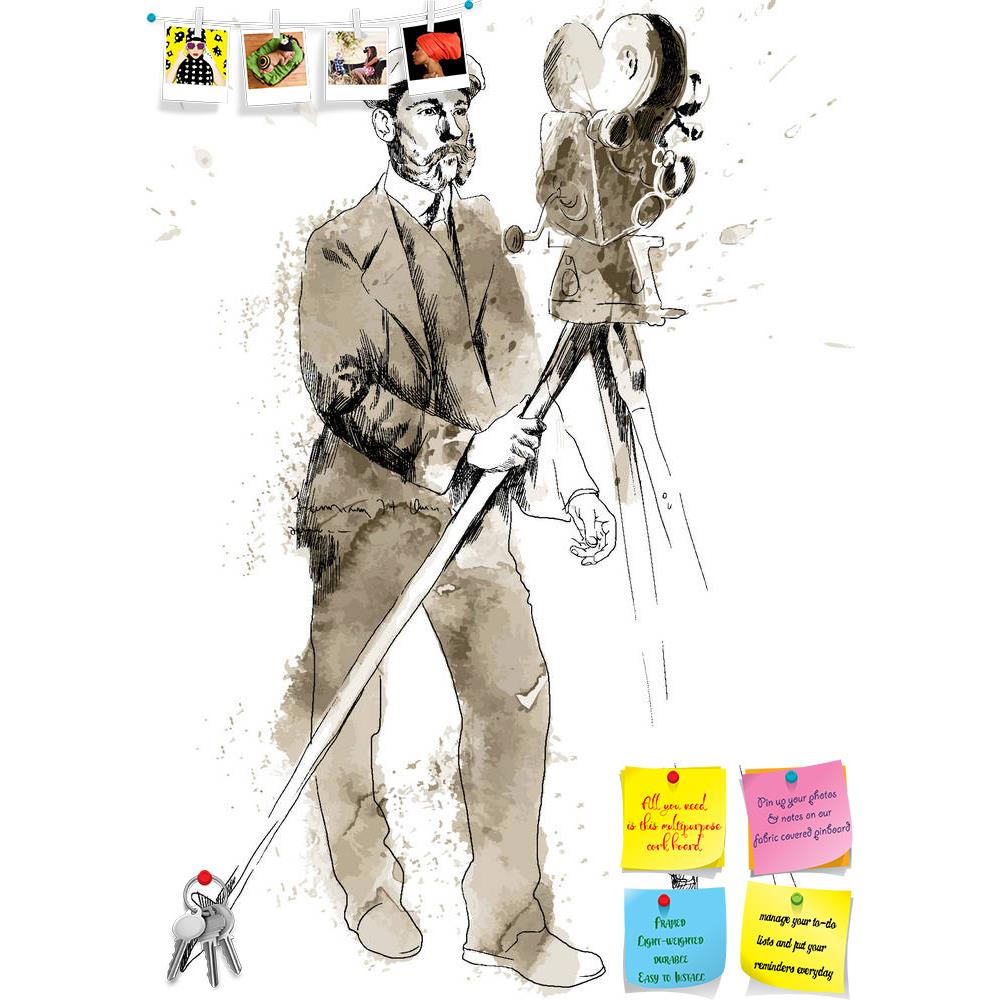 ArtzFolio Man Behind The Camera D2 Printed Bulletin Board Notice Pin Board Soft Board | Frameless-Bulletin Boards Frameless-AZSAO17419441BLB_FL_L-Image Code 5001945 Vishnu Image Folio Pvt Ltd, IC 5001945, ArtzFolio, Bulletin Boards Frameless, Movies, Fine Art Reprint, man, behind, the, camera, d2, printed, bulletin, board, notice, pin, soft, frameless, film, history, pin up board, push pin board, extra large cork board, big pin board, notice board, small bulletin board, cork board, wall notice board, giant 