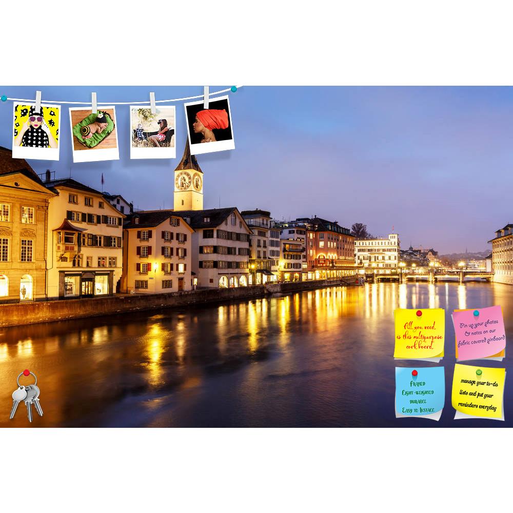 ArtzFolio Saint Peter Church in Zurich, Switzerland Printed Bulletin Board Notice Pin Board Soft Board | Frameless-Bulletin Boards Frameless-AZSAO17423315BLB_FL_L-Image Code 5001948 Vishnu Image Folio Pvt Ltd, IC 5001948, ArtzFolio, Bulletin Boards Frameless, Places, Photography, saint, peter, church, in, zurich, switzerland, printed, bulletin, board, notice, pin, soft, frameless, illuminated, houses, along, limmat, river, bank, evening, architecture, bridge, building, canal, cathedral, center, channel, cit
