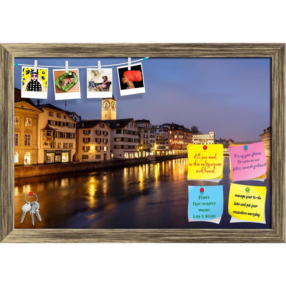 ArtzFolio Saint Peter Church in Zurich, Switzerland Printed Bulletin Board Notice Pin Board Soft Board | Framed-Bulletin Boards Framed-AZSAO17423315BLB_FR_L-Image Code 5001948 Vishnu Image Folio Pvt Ltd, IC 5001948, ArtzFolio, Bulletin Boards Framed, Places, Photography, saint, peter, church, in, zurich, switzerland, printed, bulletin, board, notice, pin, soft, framed, illuminated, houses, along, limmat, river, bank, evening, architecture, bridge, building, canal, cathedral, center, channel, city, cityscape